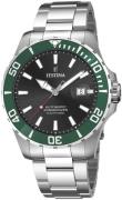 Festina Herreur F20531-2 Diver Sort/Stål Ø44 mm