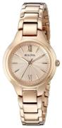 Bulova Dameur 97L151 Dress Rosa guldfarvet/Rosaguldtonet stål Ø28 mm