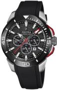 Festina Herreur F20642-4 Chrono Bike Sort/Gummi Ø47 mm