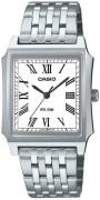 Casio MTP-B190D-7BVEF Timeless Collection Hvid/Stål