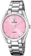 Festina Dameur F20622-M Boyfriend Rosa/Stål Ø36.8 mm
