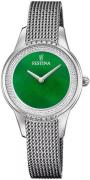 Festina Dameur F20494-7 Mademoiselle Grøn/Stål Ø30.2 mm