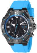 Invicta Herreur 39898 Aviator Sort/Gummi Ø50 mm