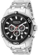 Invicta Herreur 38569 Bolt Sort/Stål Ø50 mm