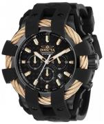 Invicta Herreur 23867 Bolt Sort/Gummi Ø50 mm