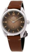 Omega Herreur 235.12.38.20.13.001 Seamaster Railmaster Brun/Læder