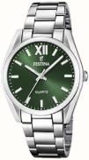Festina Dameur F20622-4 Boyfriend Grøn/Stål Ø37 mm