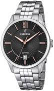 Festina Herreur F20425-6 Classic Sort/Stål Ø43 mm