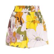 Blomster Pull-Up Shorts