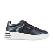 Kvinders Logo-Patch Low-Top Sneakers