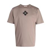 Beige Patch T-Shirt