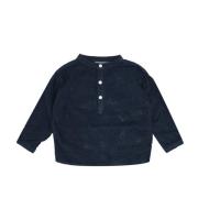 Mørkeblå Corduroy Skjorte til Små Børn