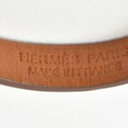 Brugt Lyserød Hermès Læderarmbånd