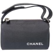 Brugt Grå Nylon Chanel taske