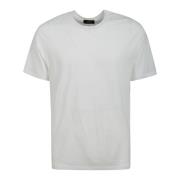 Hvid SS23 Herre T-shirt i Bomuld