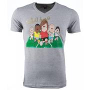 Football Legends Print - Herre T-Shirt - 54007G
