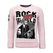 Luksus Pullover - Rock My World Cat