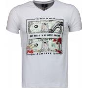 Scarface Dollar Black Stones - Herre T-shirt - 2313W