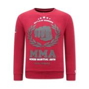 MMA Fighter Sweatshirt Herre