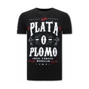 Narcos Plata O Plomo Herr T-Shirt