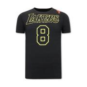Lakers 8 Herre T-Shirt