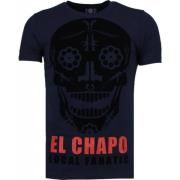 El Chapo Flockprint - Herre T-Shirt - 5084N