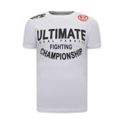 T Shirt med Tryk UFC Ultimate