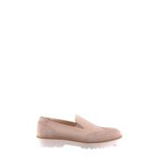 Feminine Slip On Brogue Flats i Ruskind