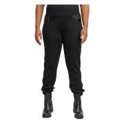 PNLova - Sorte bukser med høj talje og lynlåse