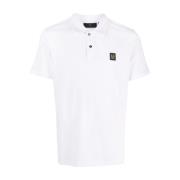 Polo Shirt, Hvid Naturlig Stil
