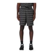 Mænds mønstrede Bermuda shorts