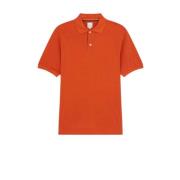 Orange Artist Stripe Polo Shirt