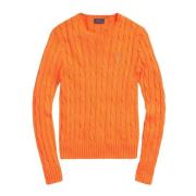 Twistet Strik Julianna Sweater i May Orange