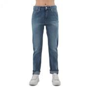 Stilfulde Slim Boyfit Denim Jeans