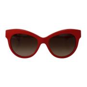 Begrænset udgave røde katteøje solbriller