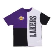NBA Cut and Sew Tee - True Purple/Black
