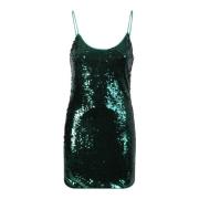 Emerald Green Nella Dress af Alice+Olivia; Dækket af paljetter kan det...