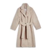 Eden Shearling Wrap Coat