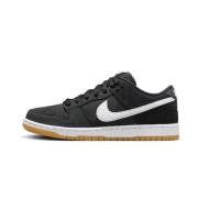 Sort Gummi Dunk Low Pro Sneakers