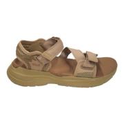 Brun/Beige Velcro Sandal