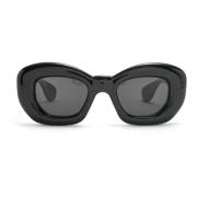 Modige sorte katteøje solbriller