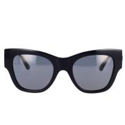 Cat-Eye Solbriller i Sort og Mørkegrå