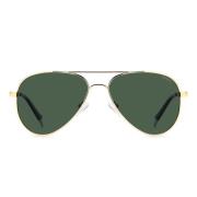 Klassiske Grønne Tintede Dråbeformede Solbriller