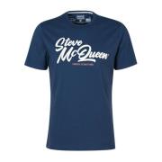 Murrey Grafisk T-Shirt - Steve McQueen Kollektion