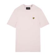 Luksus ensfarvet T-shirt til mænd
