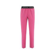 Slim-Fit Tailored Cotton Trousers