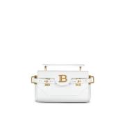 B-Buzz 19 bag in crocodile effect-embossed leather