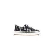 Lave sneakers med print