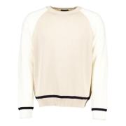 Klassisk Beige Pullover Sweater