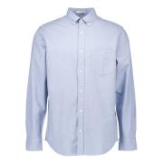 Blå langærmede skjorter